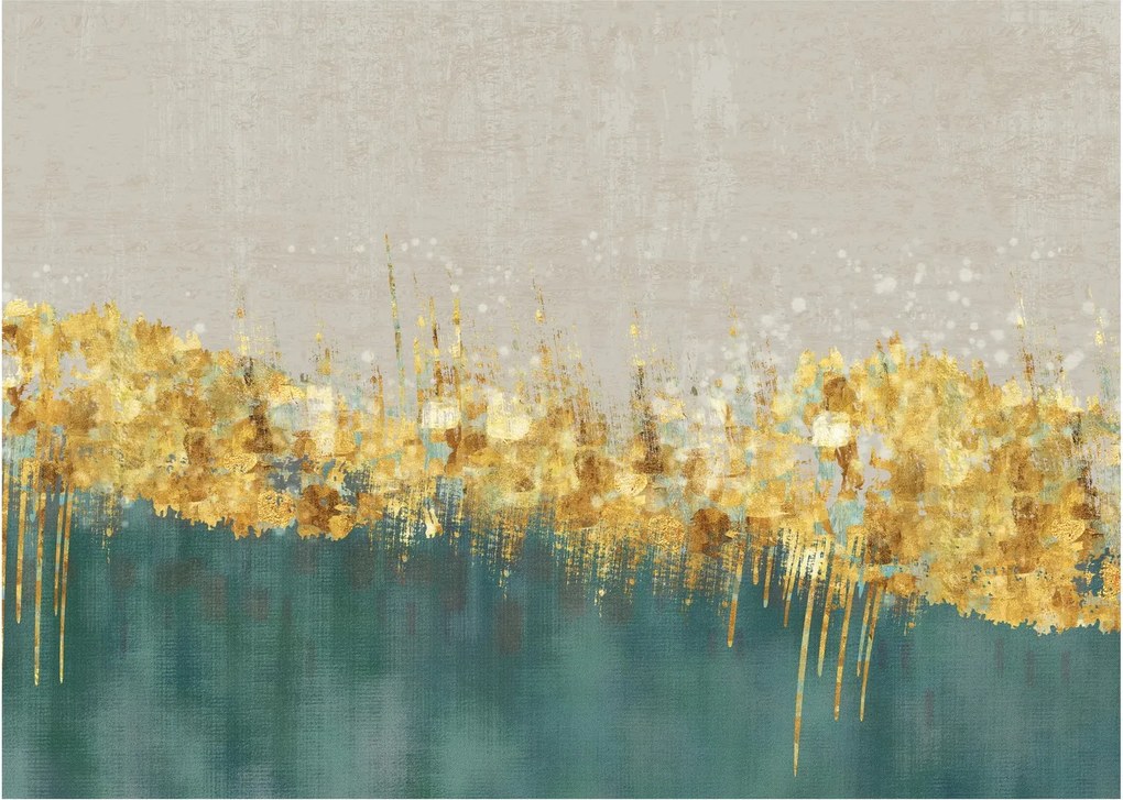 Kép - Textúra arany díszítéssel (70x50 cm)