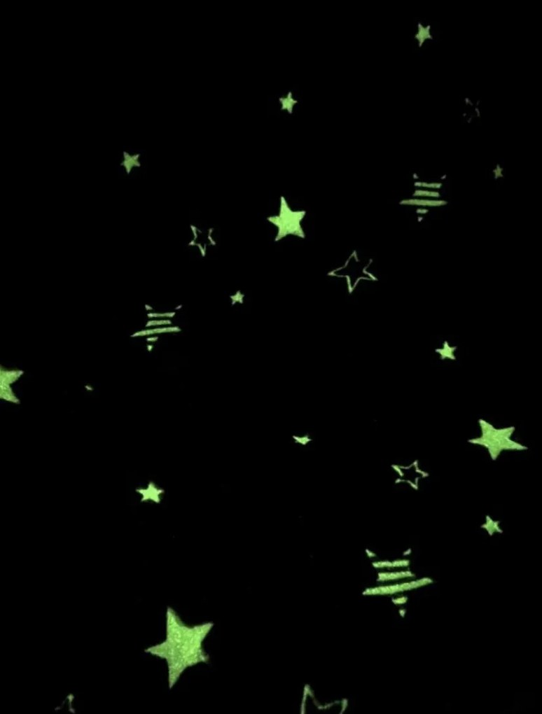 Világító takaró Stars szürke 200x230cm TiaHome