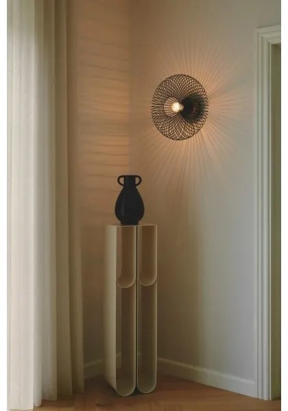 Nordlux - Mennyezeti lámpa BERONI 1xE27/60W/230V átm. 40,3 cm fekete