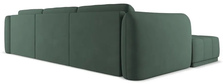 Zöld sarokkanapé (bal oldali) Hoku – Makamii