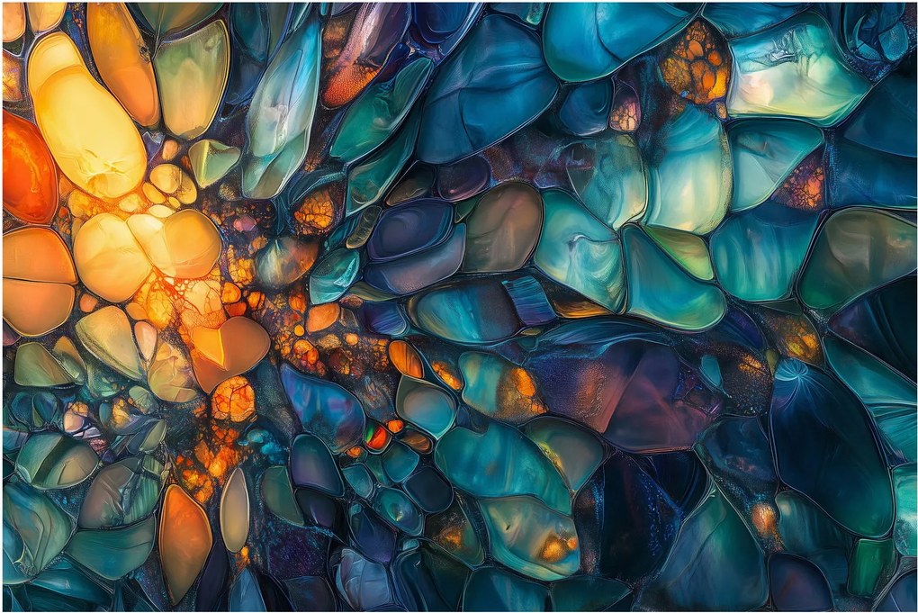 Kép - Üvegmozaik (90x60 cm)