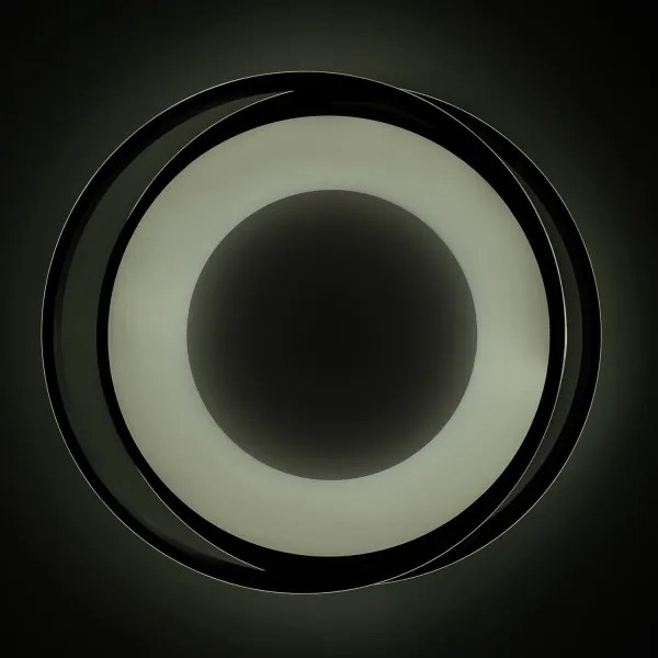 BRILAGI - LED dimmelhető mennyezeti lámpatest FLARE LED/84W/230V 47x51 cm fekete + távirányító