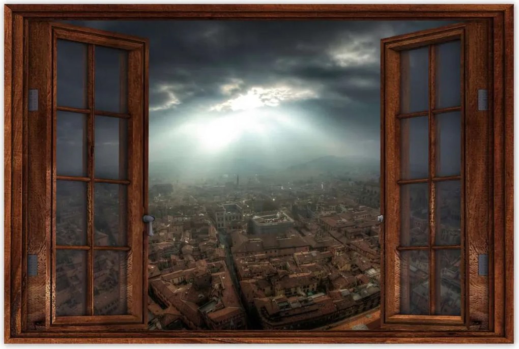 Poszterek 90x60 Városi táj Kilátás