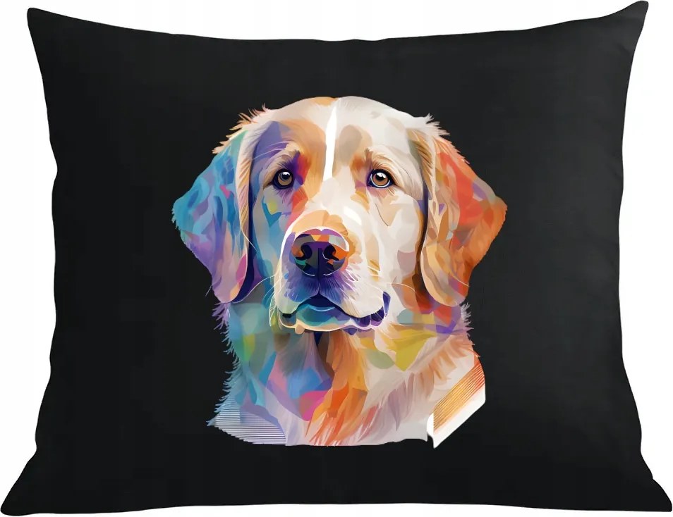 Párna párnahuzat Golden Retriever Kutya mintás