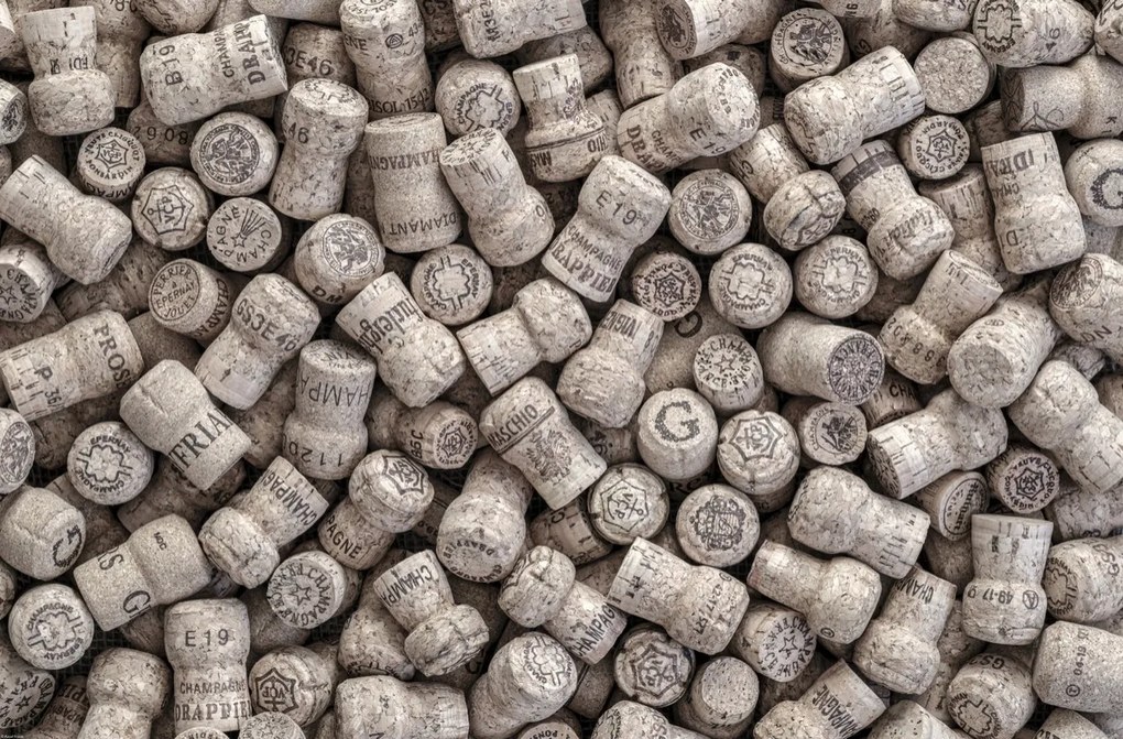 Poszter 86,4x56,8cm Pezsgős dugók, Assaf Frank