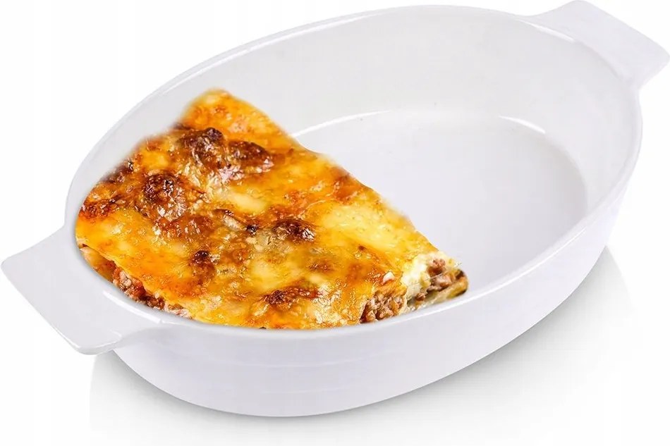 Porcelán Sütőedény Hőálló Rakott Forma 1,4L