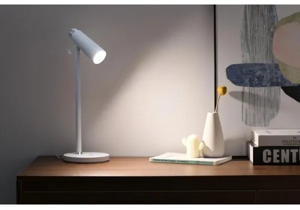 Immax 08990L - LED Dimmelhető asztali lámpa Qi töltővel TIT LED/12W/230V fehér