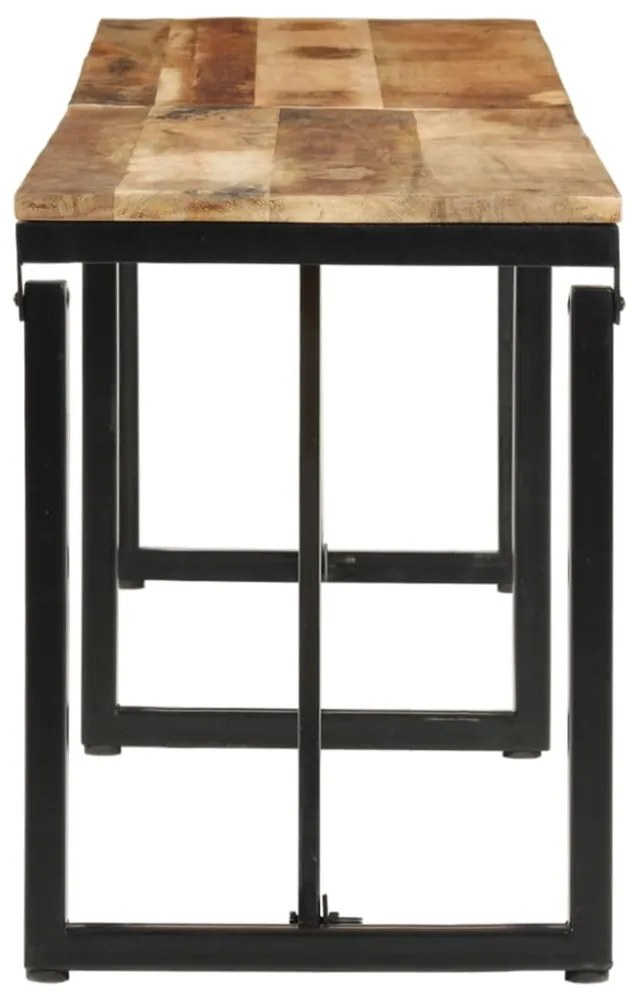 tömör mangófa pad 160 x 35 x 46 cm