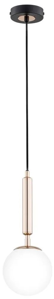 Csillár zsinóron VOLDA 1xE14/40W/230V sárgaréz