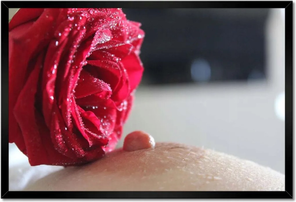 Poszterek keretben 60x40 Borotválkozás Akt Meztelenség Szex