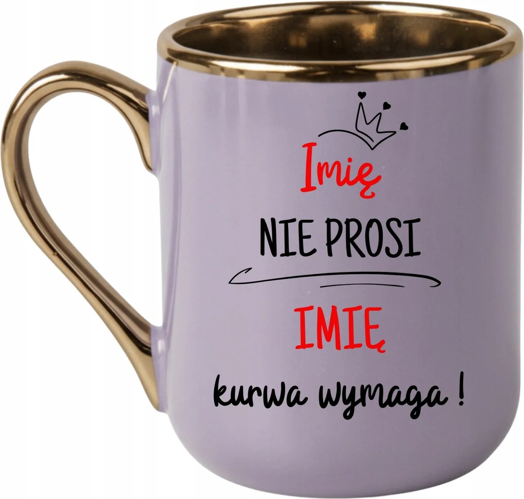 Elegáns bögre név nem kér nevet igényes! Vita 330 Lila