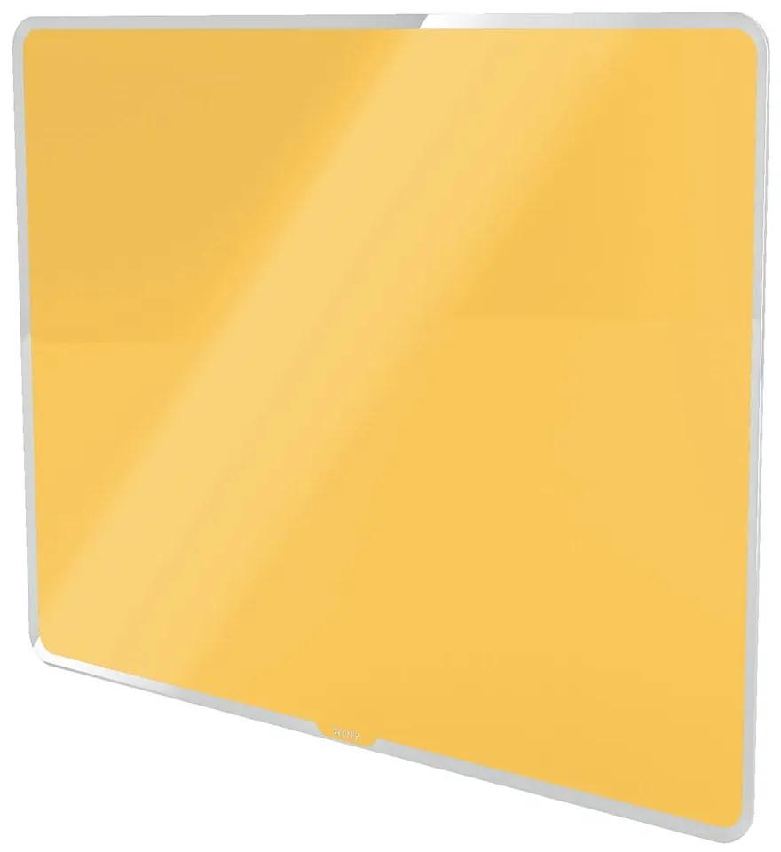 Cosy sárga üveg mágnestábla, 60 x 40 cm - Leitz
