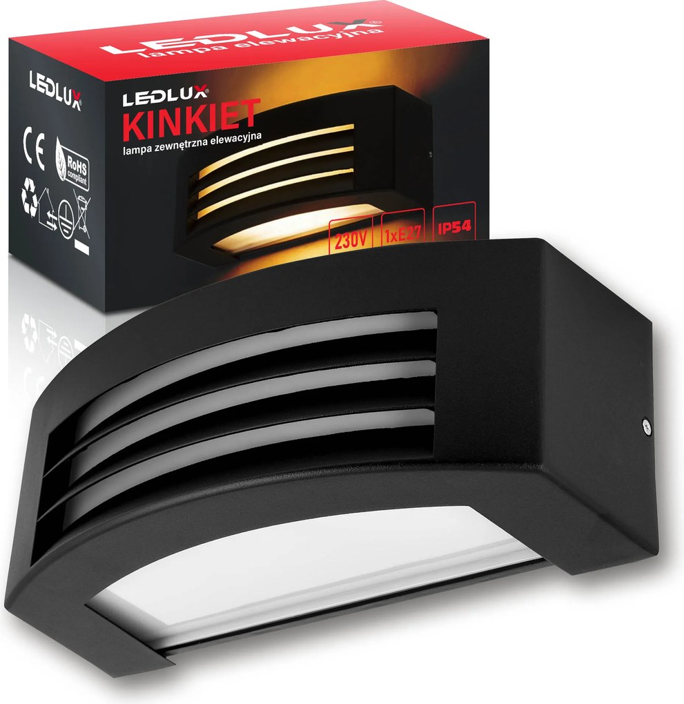 Kerti Led-es Kültéri Homlokzati Lámpa Corso E27