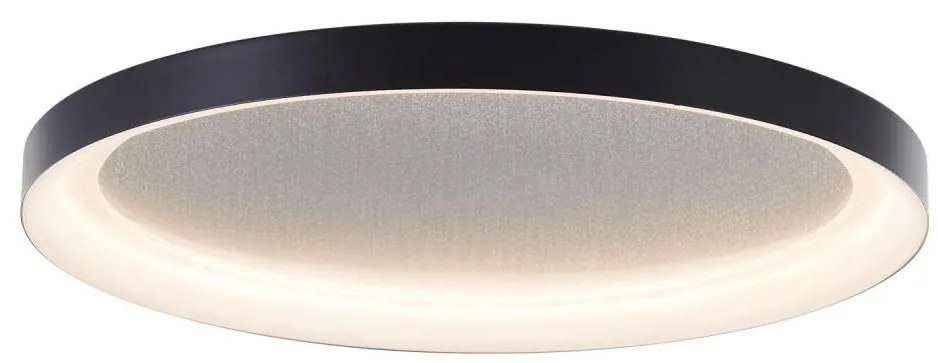 Brilliant Brilliant - LED Dimmelhető mennyezeti lámpa QUITO LED/30W/230V 3000K átm. 42 cm fekete BI0066
