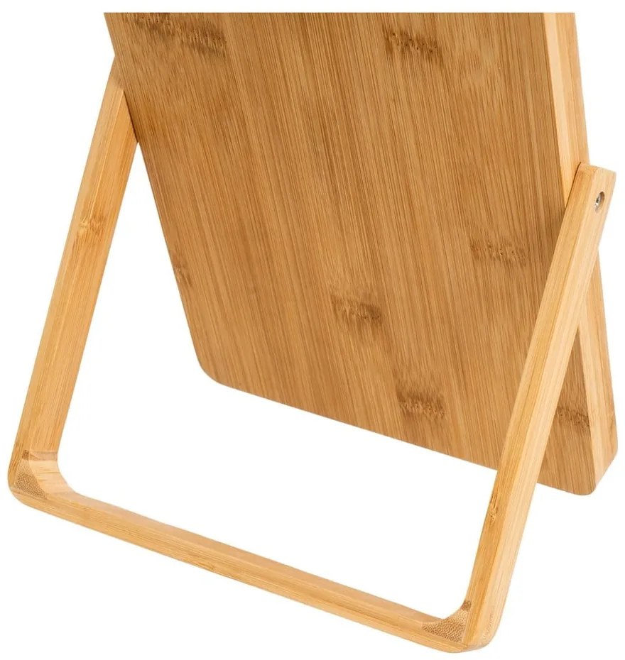 Kozmetikai tükör bambusz kerettel 20x27 cm – Casa Selección