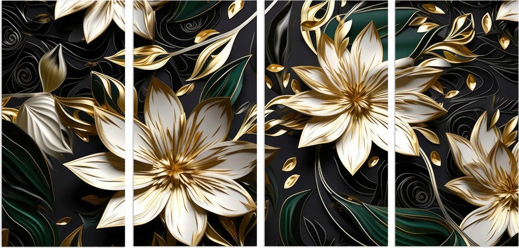 Modern falikép hálószobába Glamour fali dekoráció 60x120