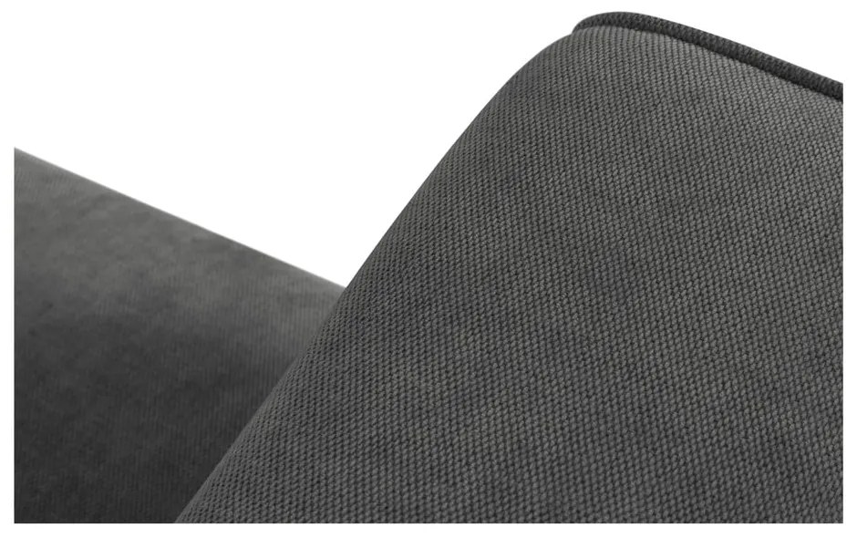 Sötétszürke kanapé 214 cm Esther – Milo Casa