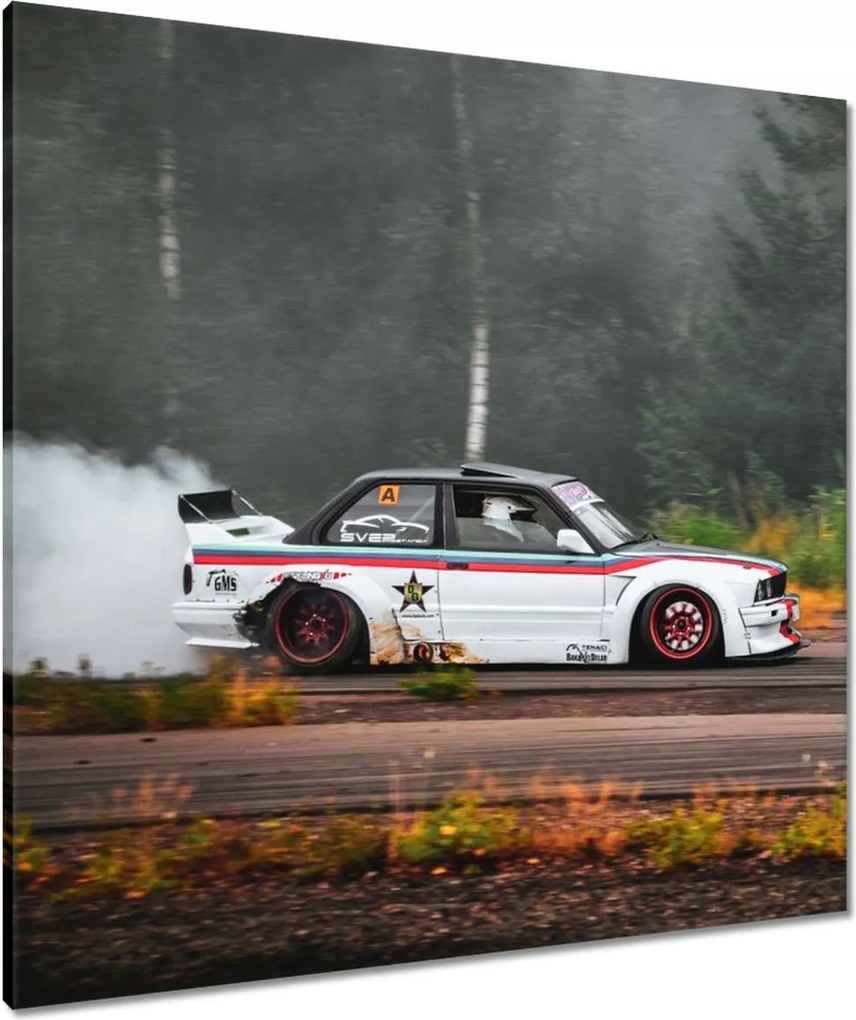 Vászonkép 80x80 Autó Bmw Autó Klasszikus