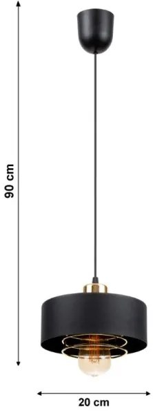 Csillár zsinóron VEST 1xE27/60W/230V