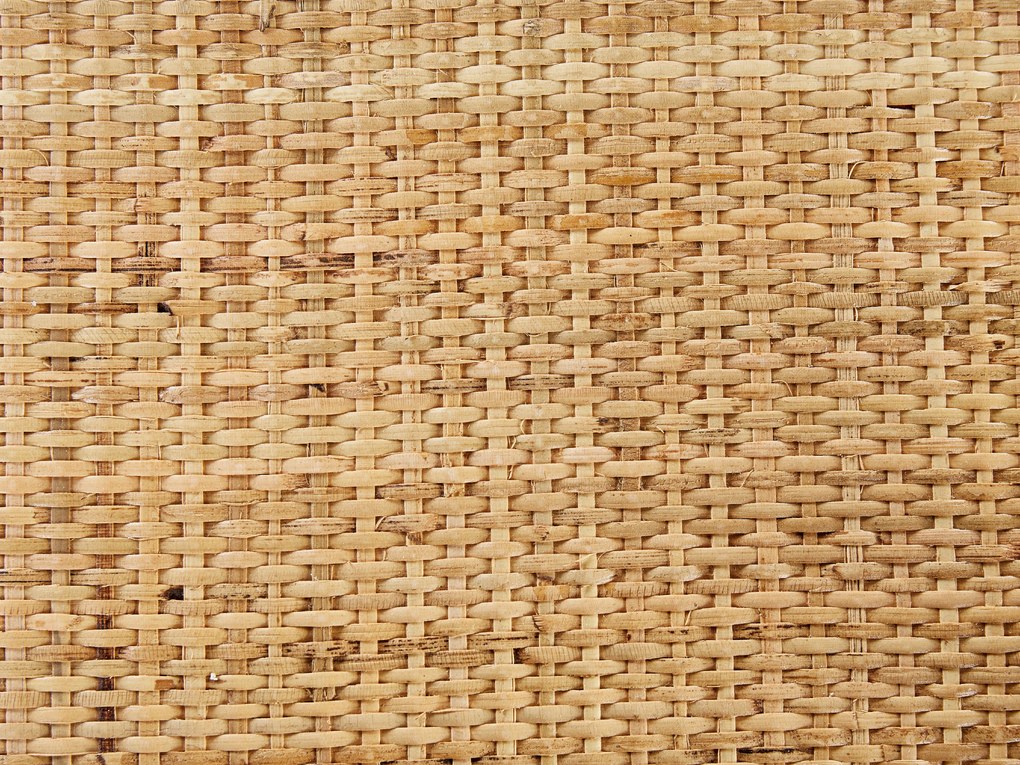 Háromszintes rattan könyvespolc TUVALU II Beliani