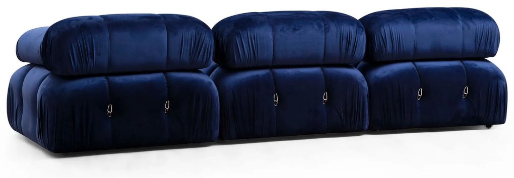 Sarokkanapé Bubble Velvet Kék L1-O1-1R-PUF
