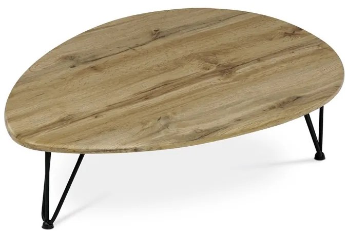 Dohányzóasztal 94 × 69 × 25 cm MDF vadtölgy AF-3013 OAK