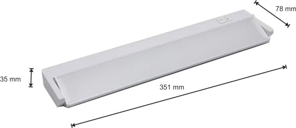 LED Pultmegvilágító LED/5W/230V fehér