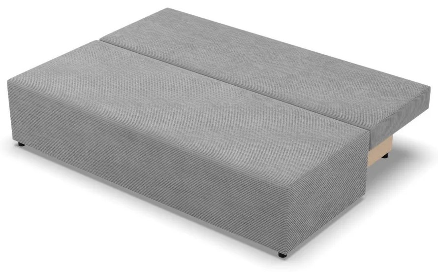Nobu kanapé, kordbársony, szürke