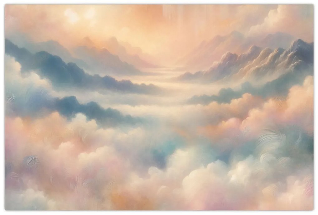 Kép - Felhők (90x60 cm)