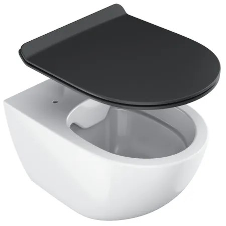 Ravak X01862 - WC-ülőke SoftClose VITA SLIM fekete