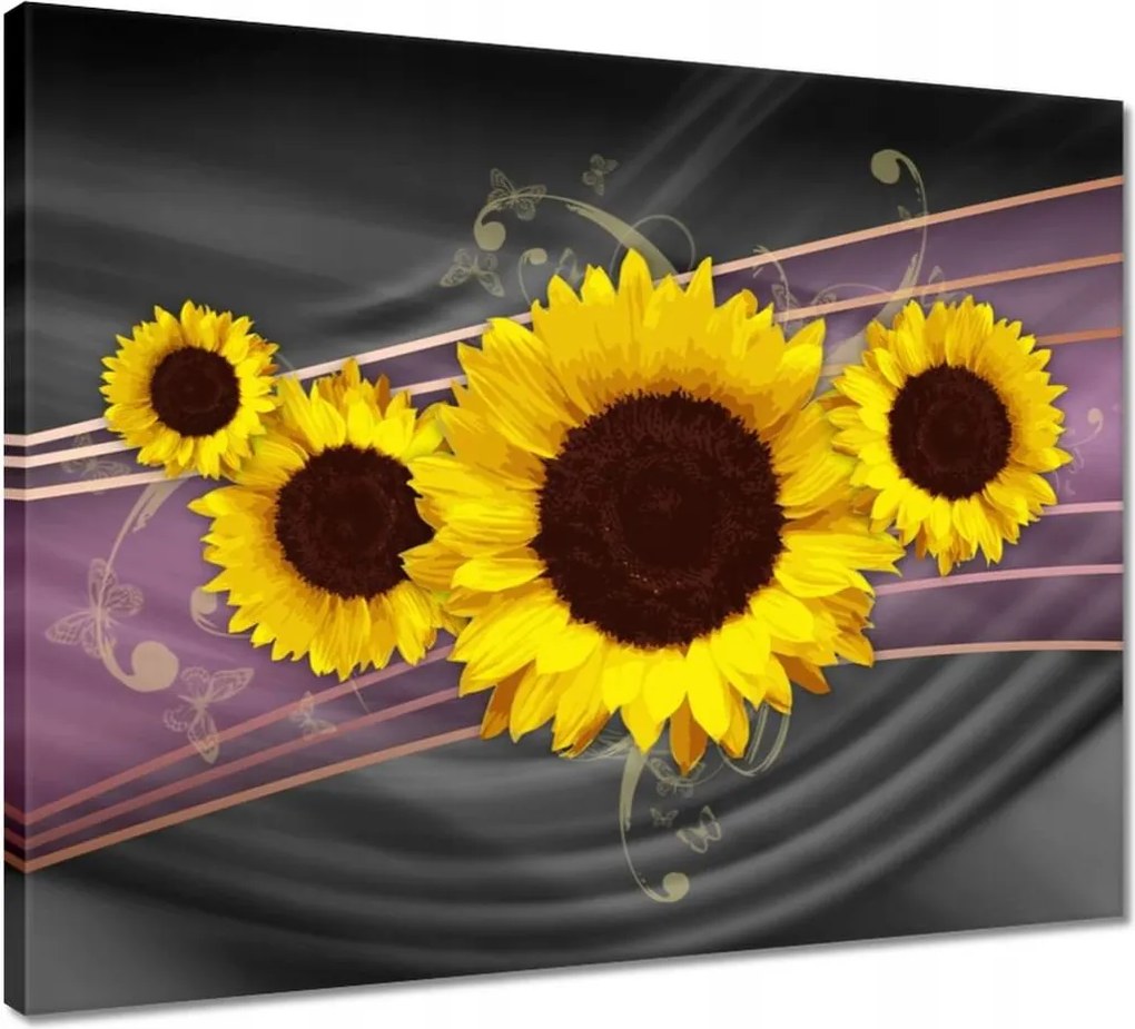 Vászonkép 50x40 Napraforgó