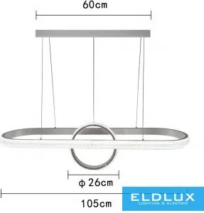 ELDLUX LP-30BF Modern Led Függesztett Lámpa IP20