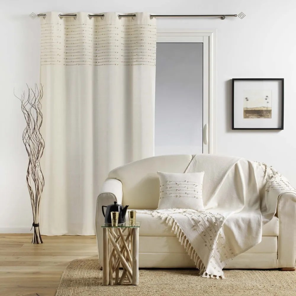 Bézs pamut függöny 140x240 cm Golden Sunset – douceur d'intérieur