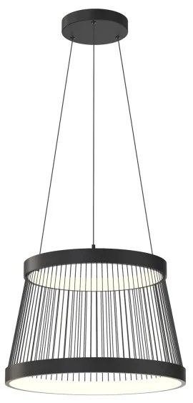 ONLI - LED Csillár zsinóron MATE LED/40W/230V 4000K fekete