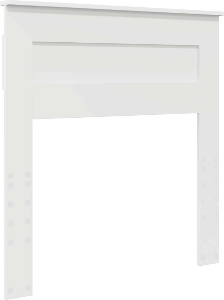 vidaXL Fejtámla Fehér 80 cm Faanyag