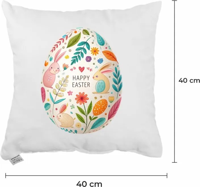 EMI Easter Egg díszpárna 40x40 cm