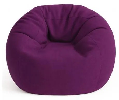 XL beltéri babzsákfotel – padlizsánlila