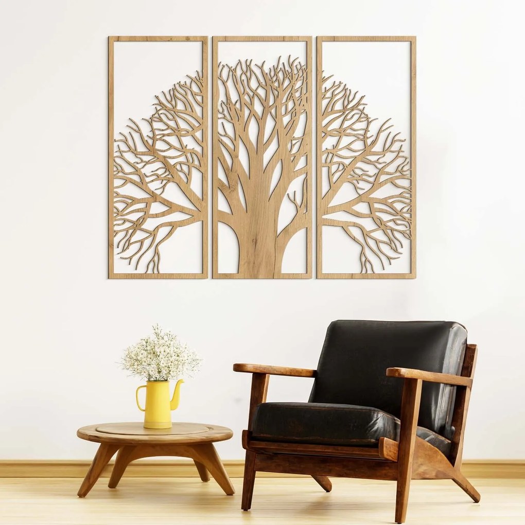 DUBLEZ | Többrészes falikép - Fa