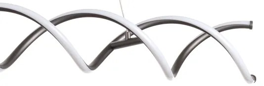 ONLI - LED Csillár zsinóron DNA LED/24W/230V 4000K ezüst