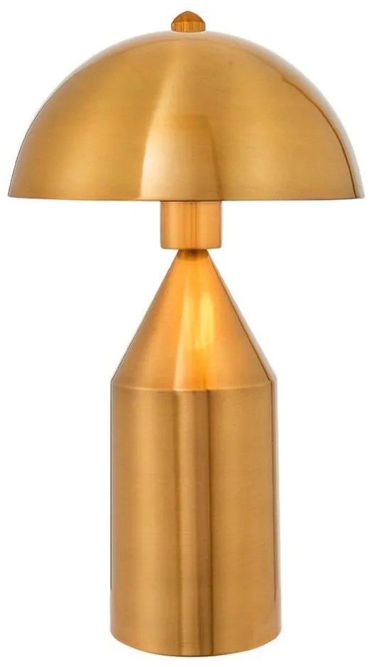 Endon 90522 - NOVA asztali lámpa 1xE27/60W/230V, sárgaréz
