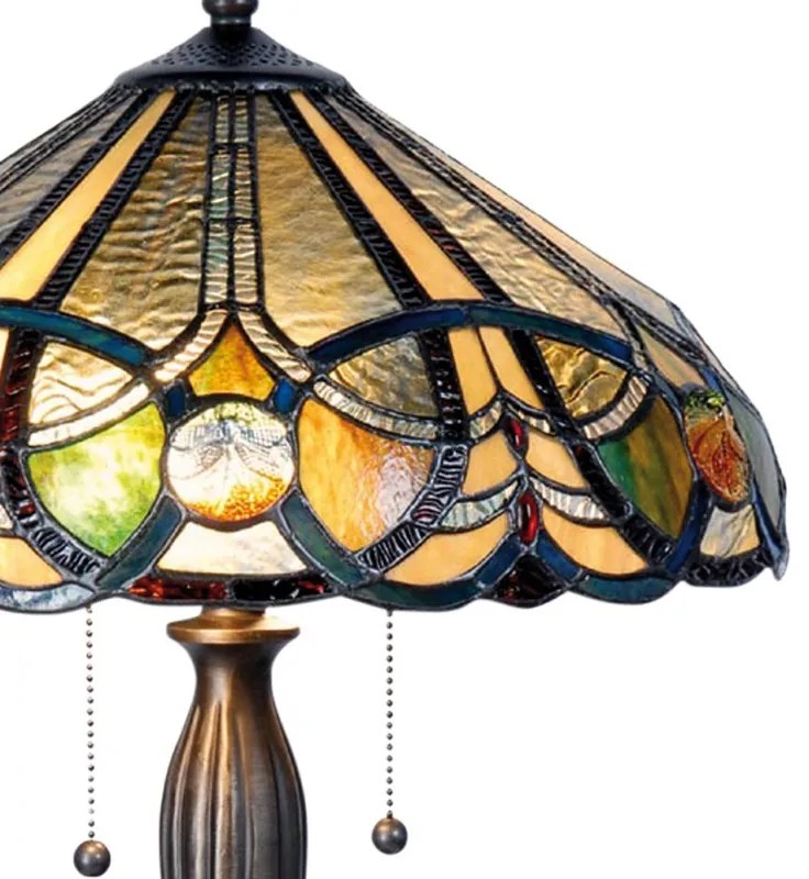 Tiffany asztali lámpa Art deco Ø 41*61 CM