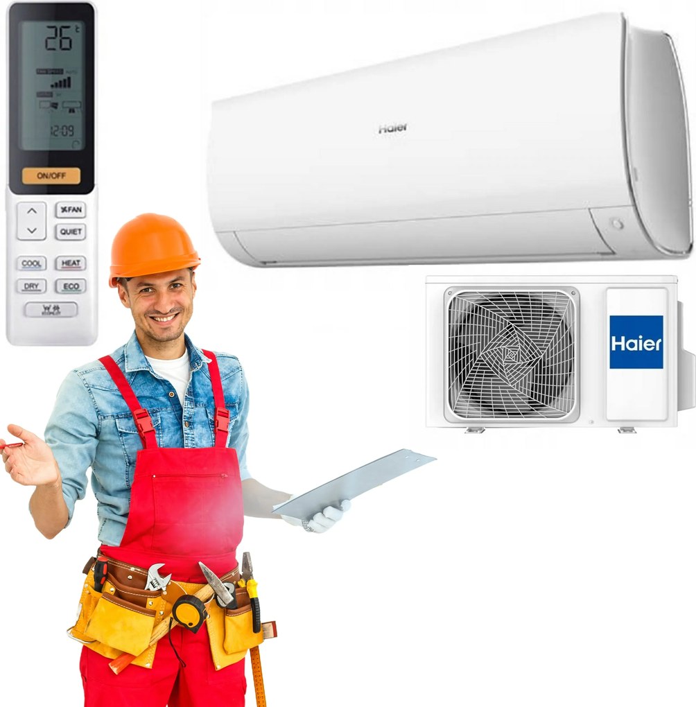 Fali Légkondicionáló Haier Nordic Flexis Plus White Shine 3.5kW+WIFI