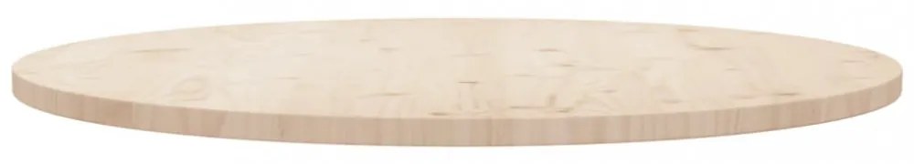 tömör fenyőfa asztallap Ø90 x 2,5 cm