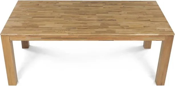 Tömör Tölgy Étkezőasztal 200x100cm. DS-H200 DUB