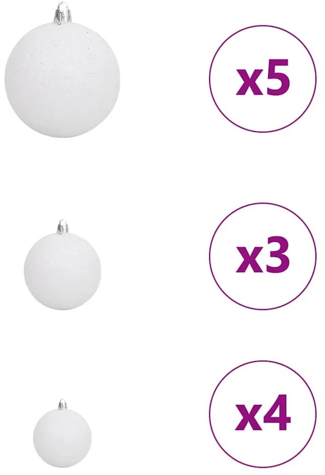 Műkarácsonyfa LED -es lámpákkal Zöld 120cm PVC