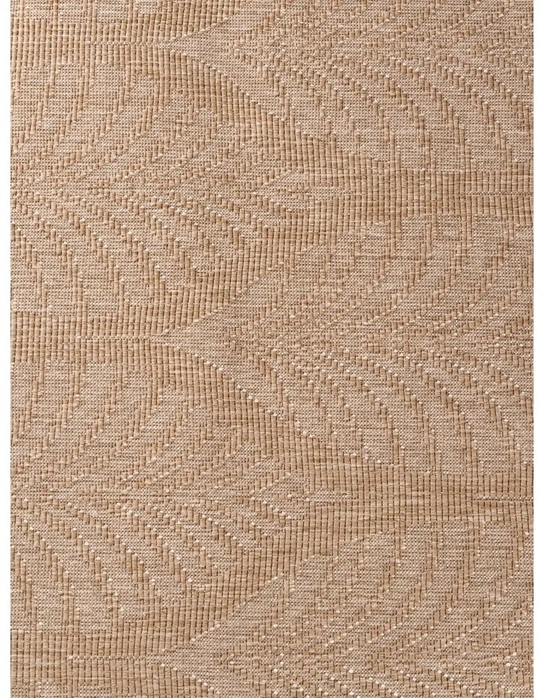 Bézs-elefántcsont színű kültéri-beltéri futószőnyeg 80x250 cm Duet Liora – NORTHRUGS
