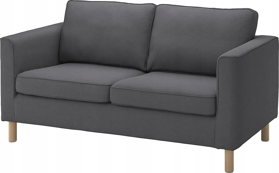 Ikea Parup 2 személyes kanapé huzat Vissle szürke