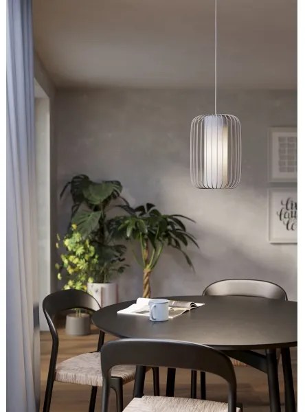 Eglo 900866 - Csillár zsinóron TERRAROSA 1xE27/40W/230V átm. 24 cm