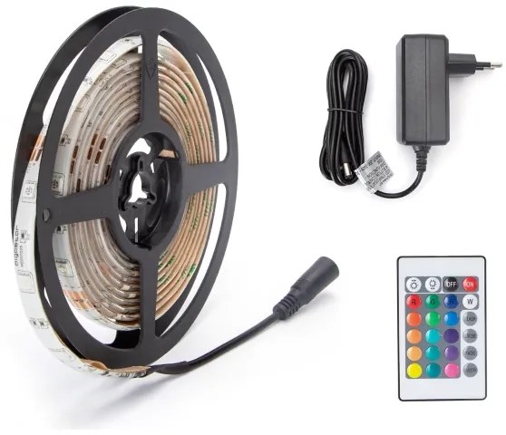 Aigostar - LED RGB Dimmelhető szalag 3m LED/24W/12/230V IP65 + távirányító