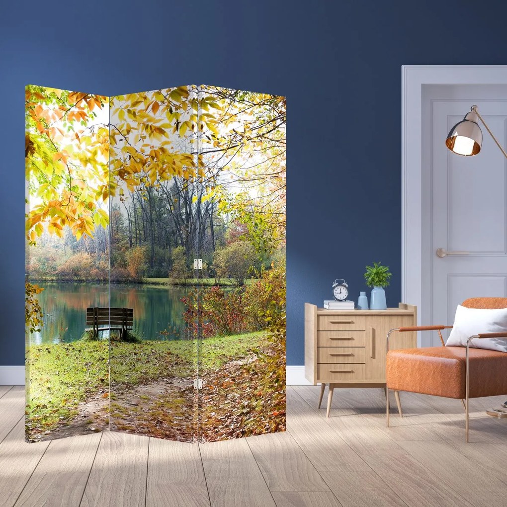 Paraván - Halastó (126x170 cm)